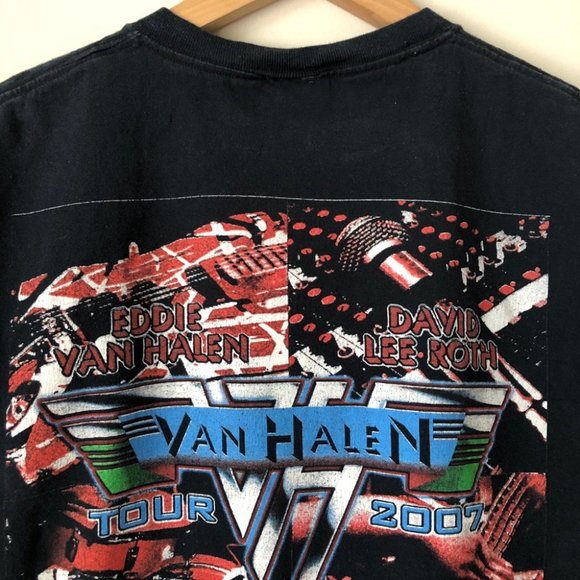 Vintage Van Halen 2007 Tour T-Shirt David Lee Roth - Picture 6 of 8